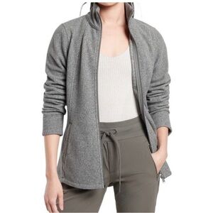 ATHLETA Stroll Fleece Full‎ Zip Jacket